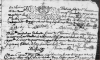 Acte de naissance d'Anthoine Dalmas, 1696